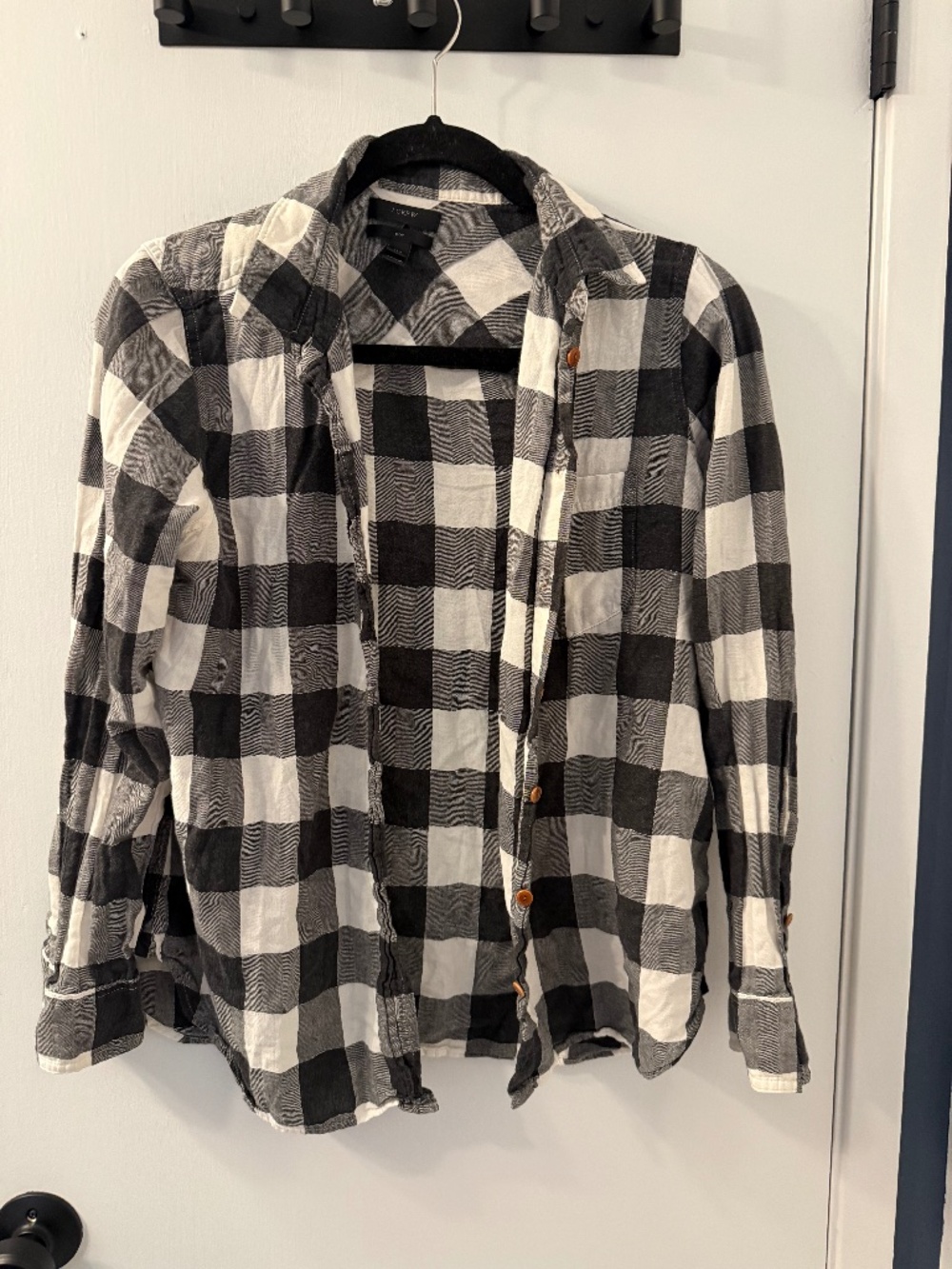 Plaid flannel shirt